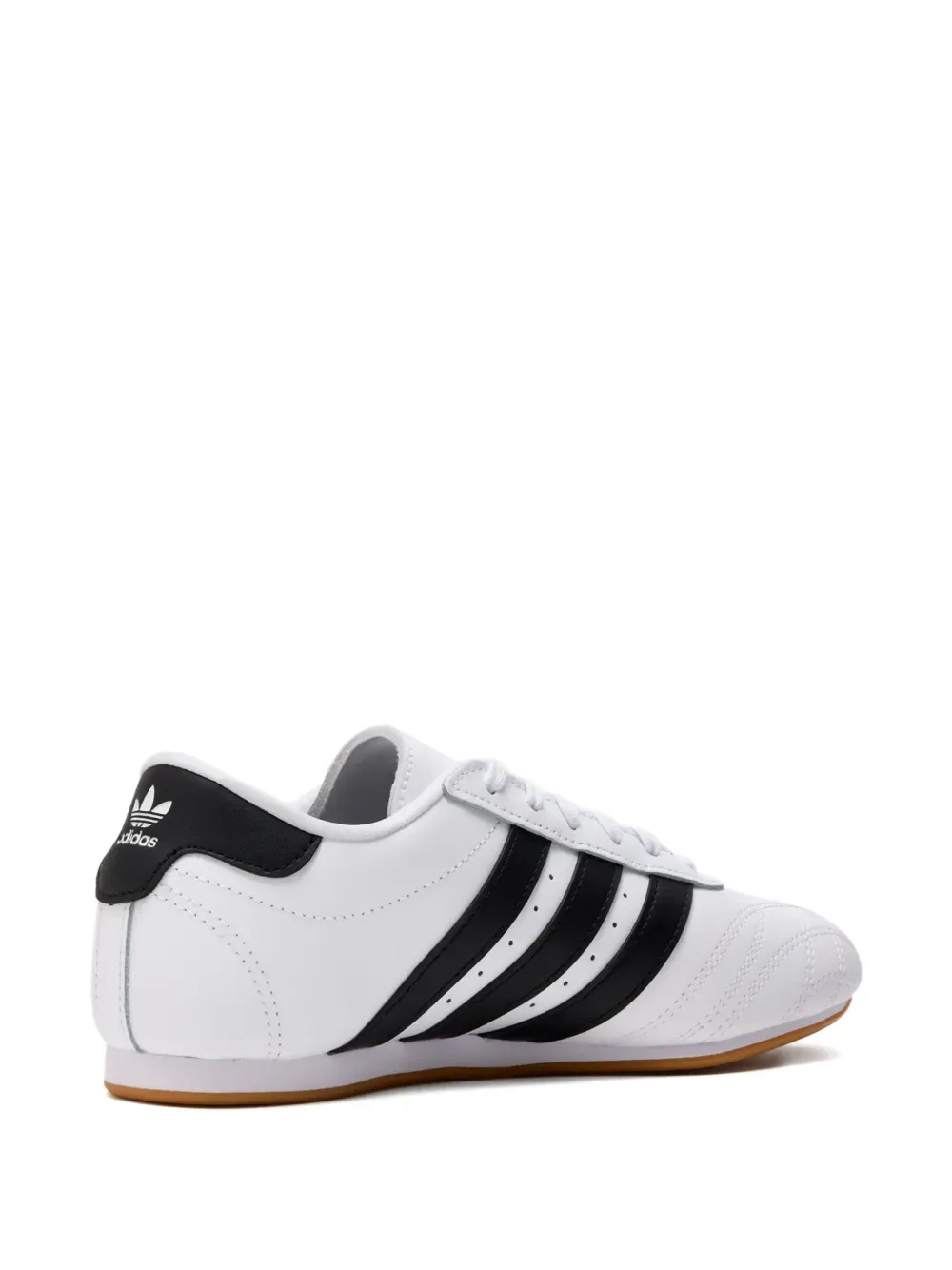 Кроссовки Taekwondo на шнуровке с полосками Adidas Kids, белый — фото 3