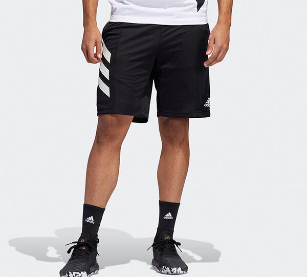 Шорты spt 3s short basketball shorts black Adidas, черный — фото 3