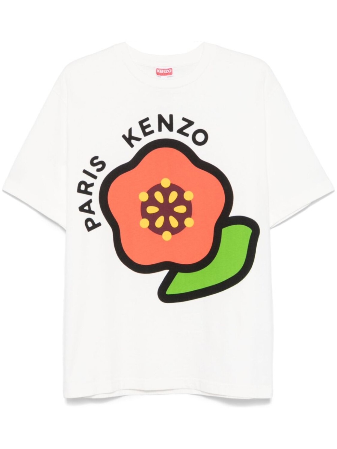 

Футболка в стиле поп Kenzo, белый