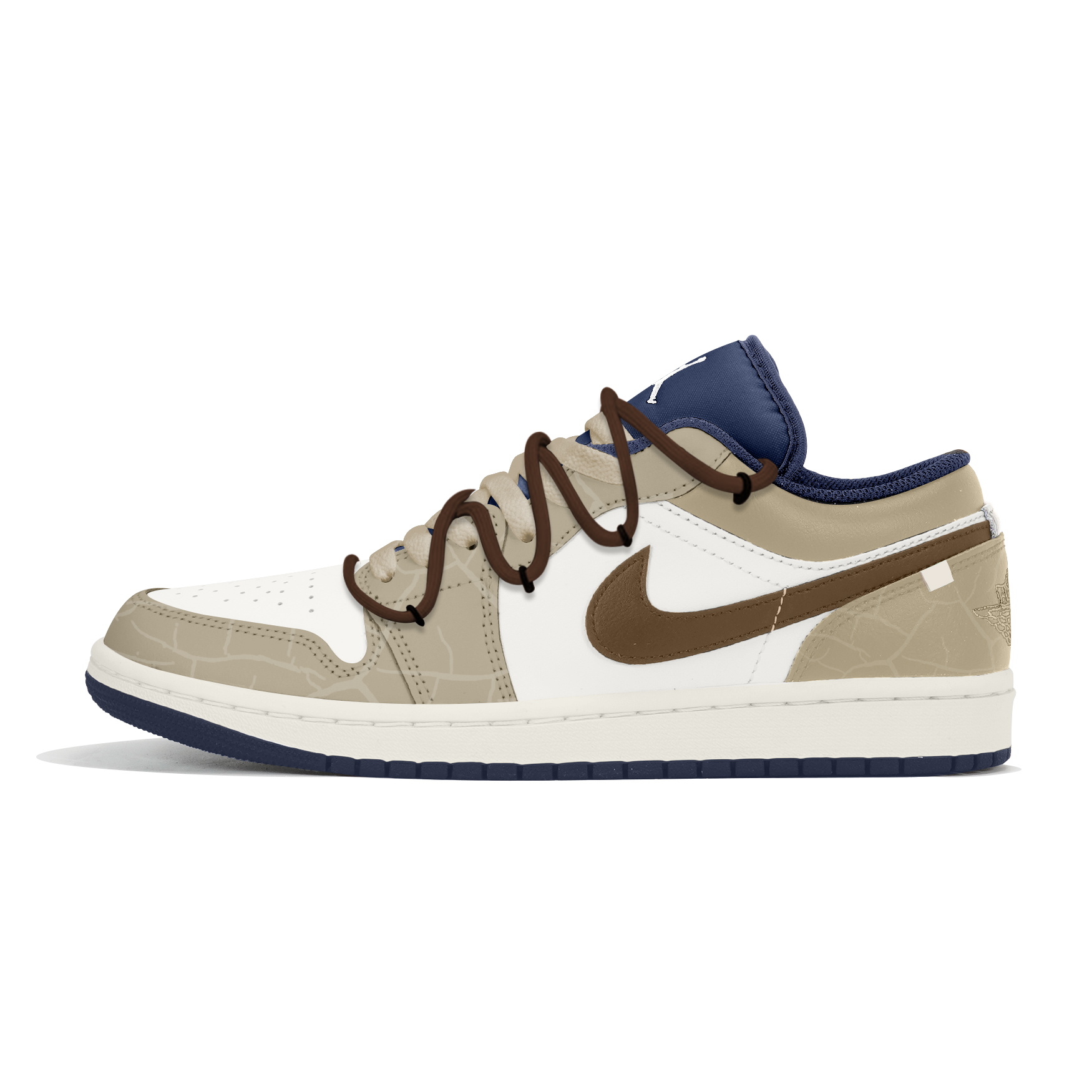 

Jordan Износостойкие низкие винтажные баскетбольные кроссовки мужские Air 1 Wear-Resistant Low-Top Vintage Basketball Shoes цвета хаки