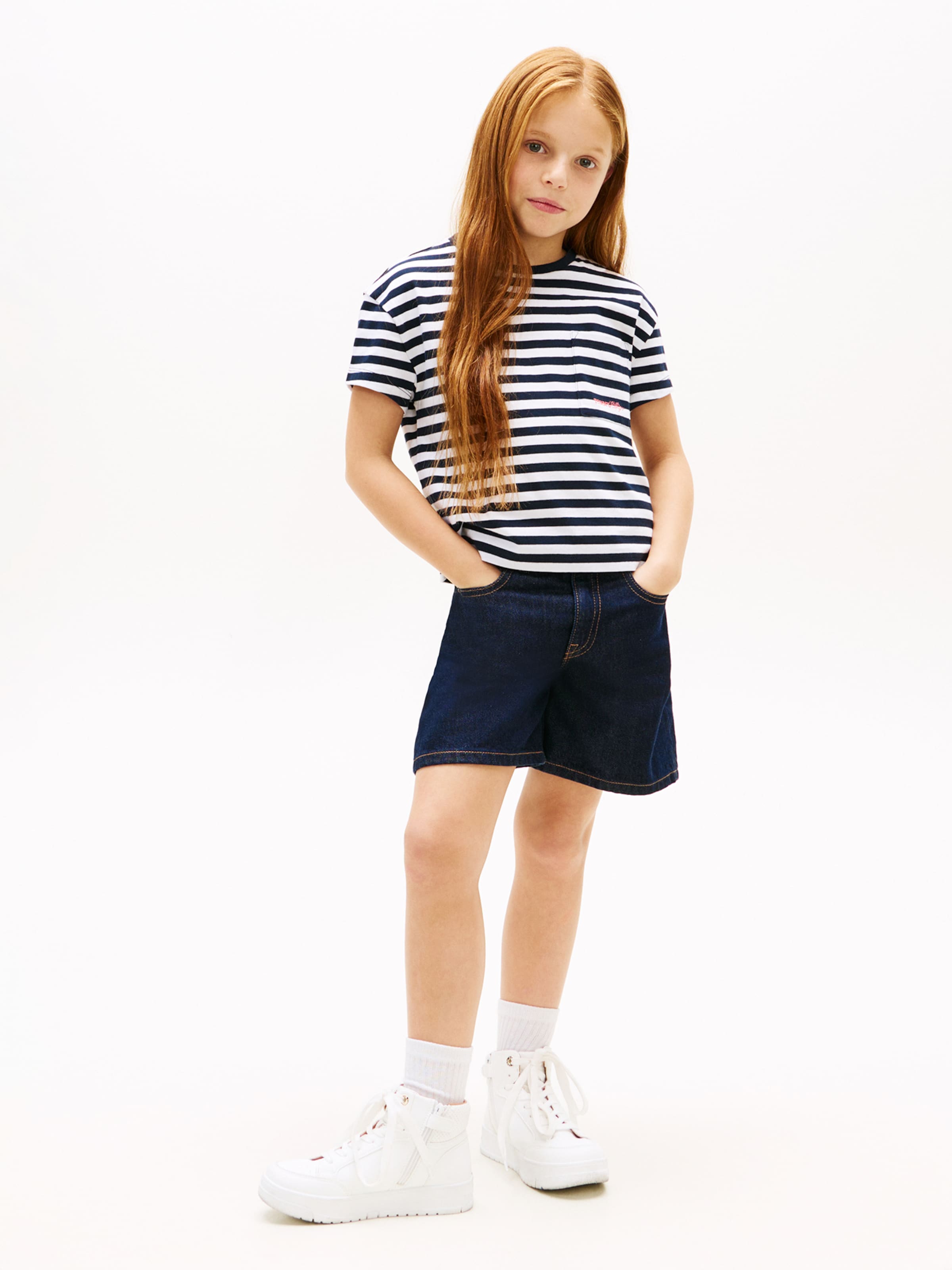 TOMMY HILFIGER Футболка в цвете Navy — фото 4
