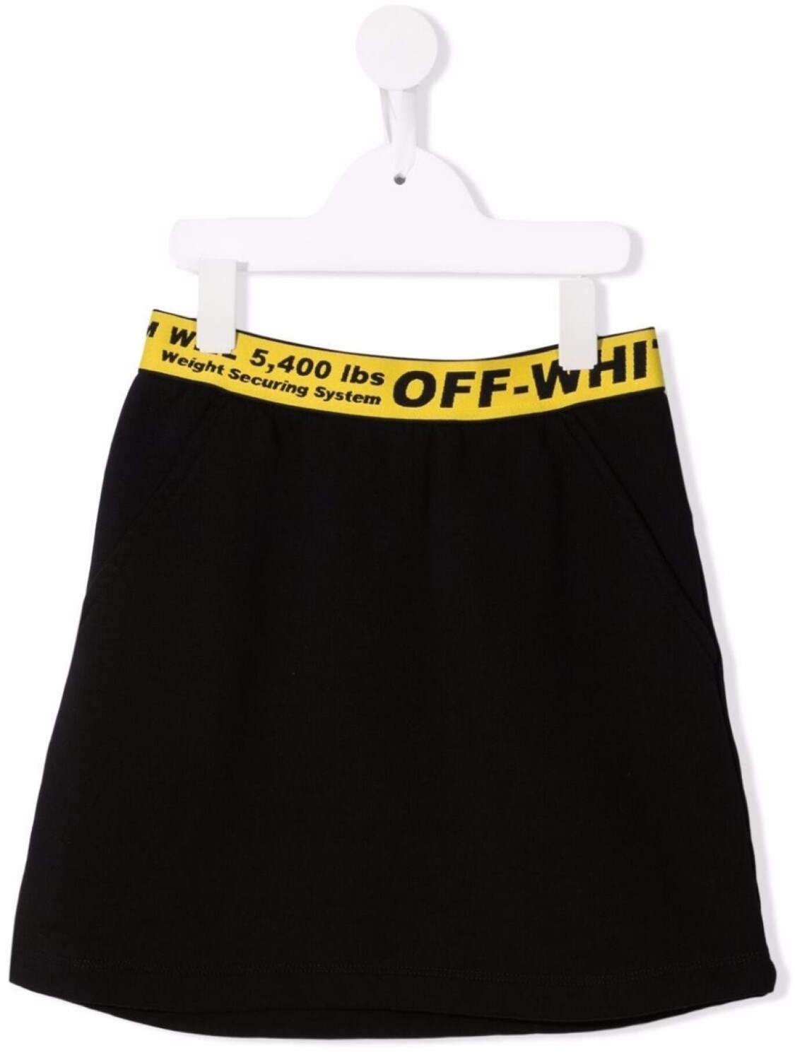 

Off-White Kids мини-юбка с логотипом, черный