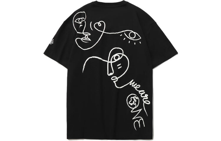 

Футболка мужская черная Lining, черный