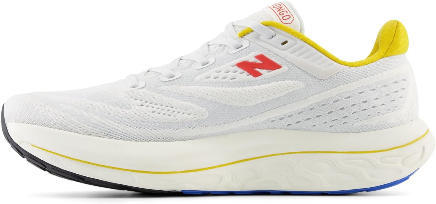 Мужские кроссовки для бега New Balance Fresh Foam X Vongo V6, белый/черный — фото 4