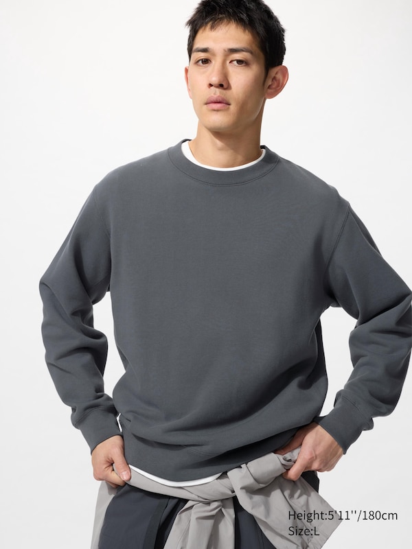 

Свитшот Uniqlo, 08 dark grey