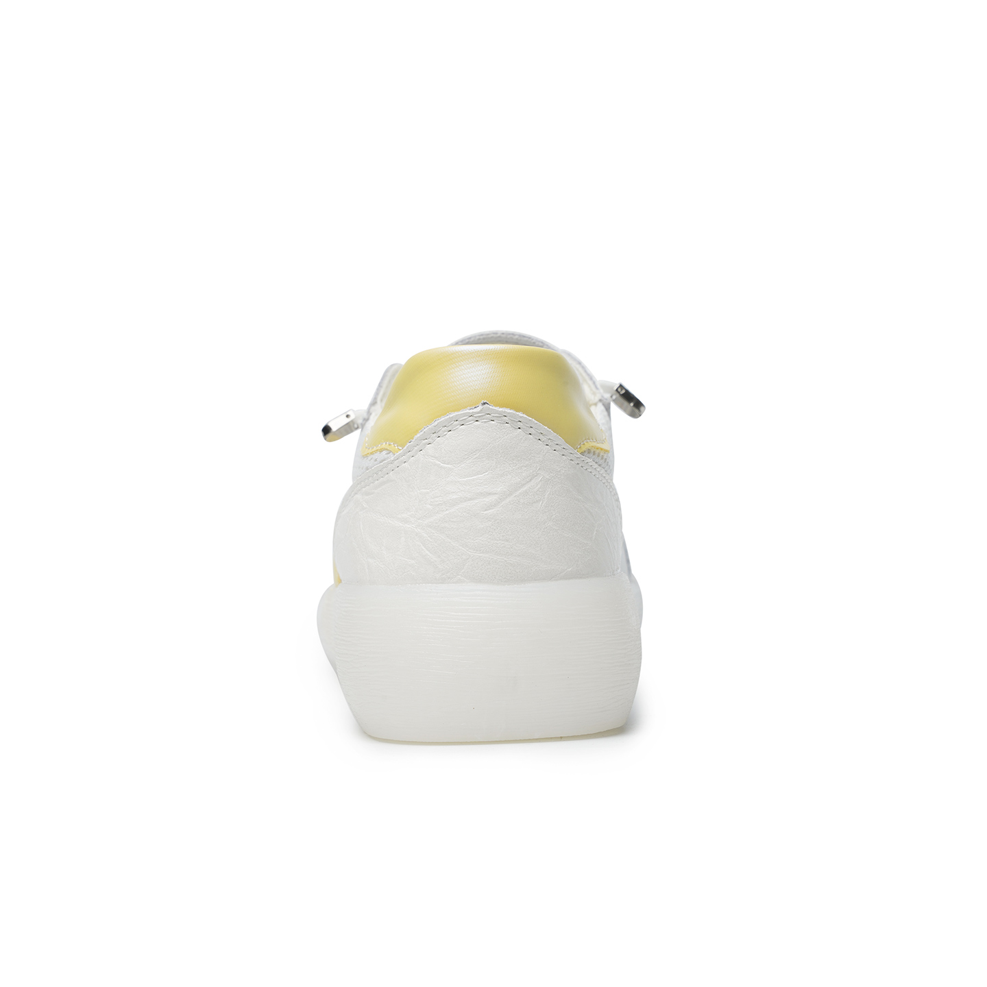 AOKANG Женские повседневные туфли-лодочки бело-желтые, цвет White/Yellow — фото 2