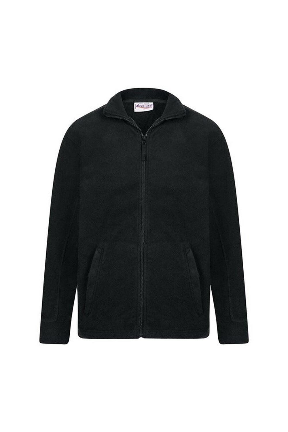 

Флис Аляска на молнии с полной молнией Absolute Apparel, черный
