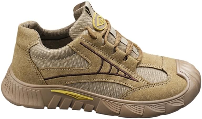 

Мужские стильные кроссовки низкого типа - удобные, прочные, с мягкой и приятной для кожи внутренней частью. Подходят для работы на свежем воздухе Clolinde, хаки