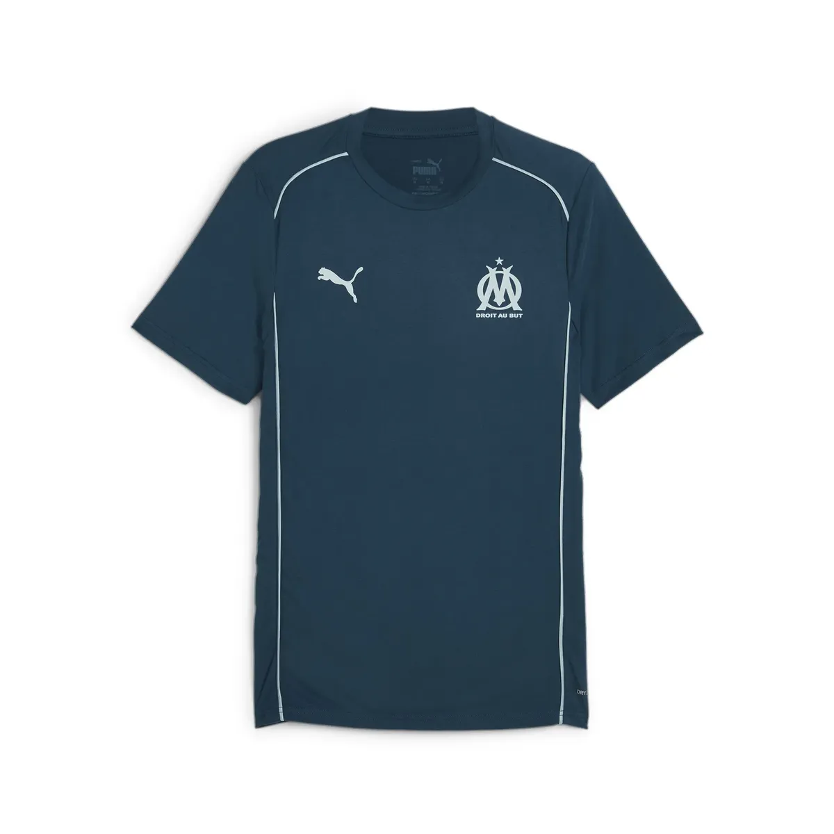

Тренировочная футболка PUMA "Olympique de Marseille Casuals T-Shirt Men", синий