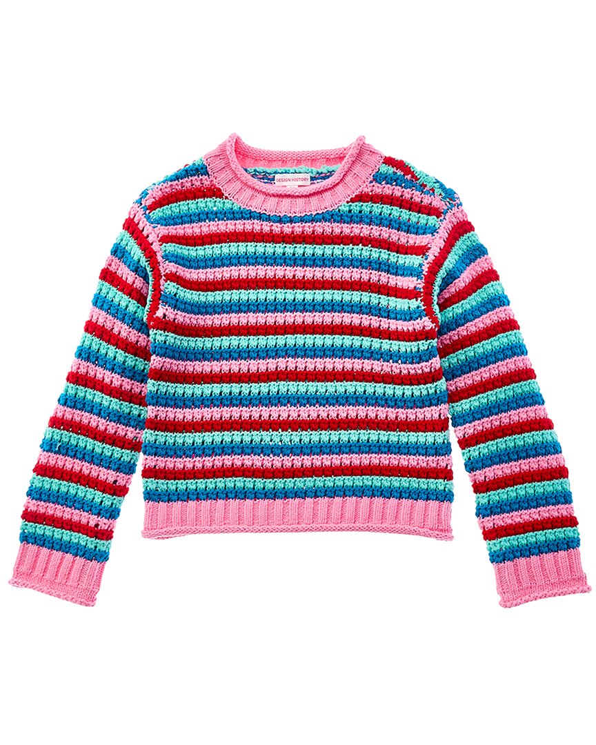 

Свитер в стиле дизайнерской истории Design History, розовый