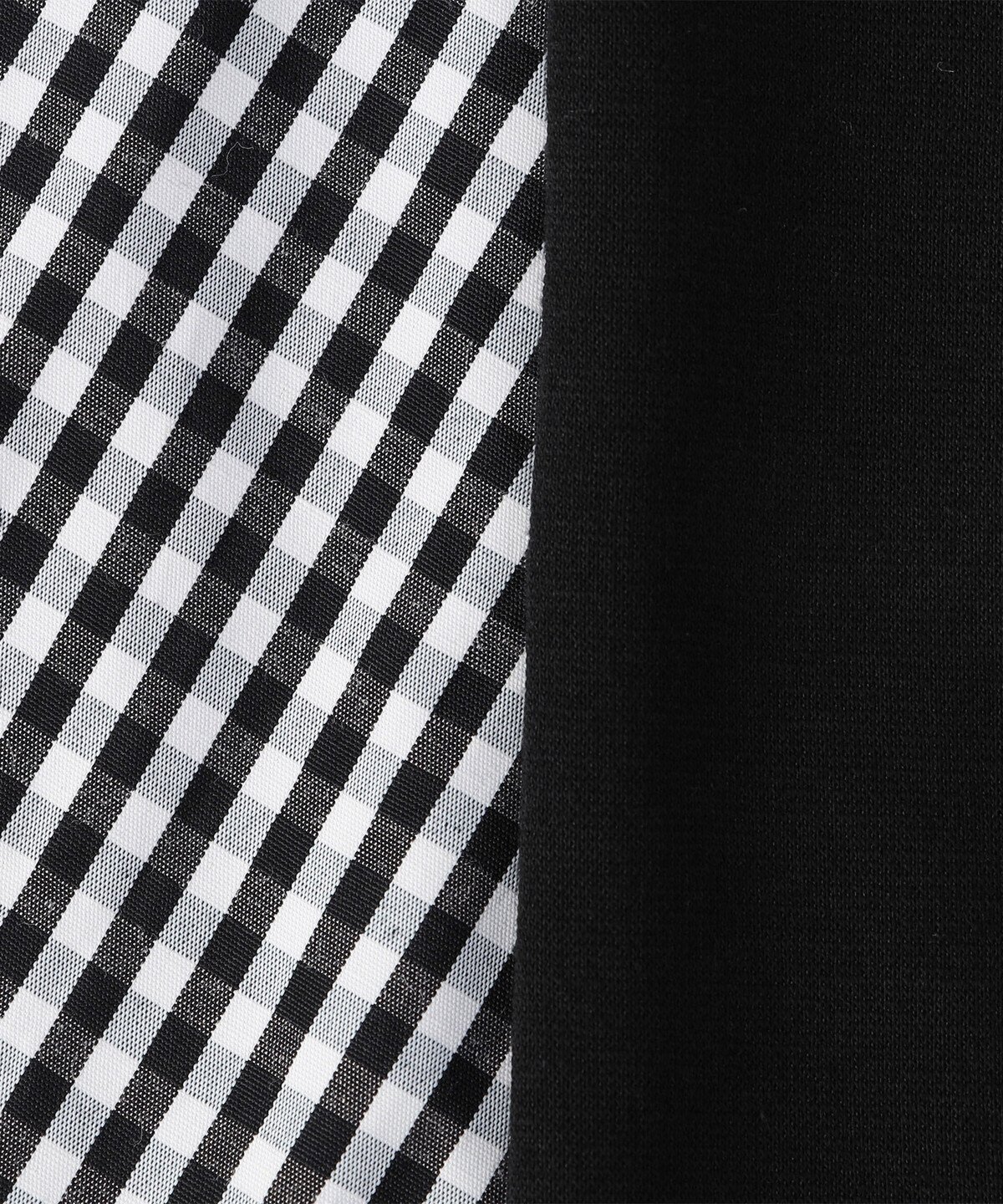 Имитация многослойной рубашки (100-130 см) Comme Ca Ism, Black x Gingham — фото 4