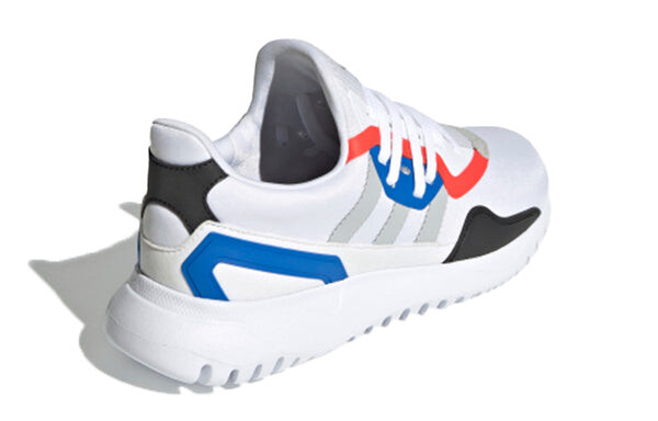 Кроссовки flex j Adidas, белый — фото 4