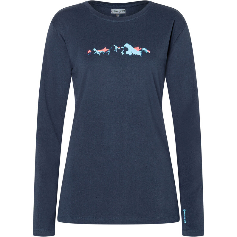 

Женская рубашка Bergzeit с длинным рукавом Bergzeit Basics, синий