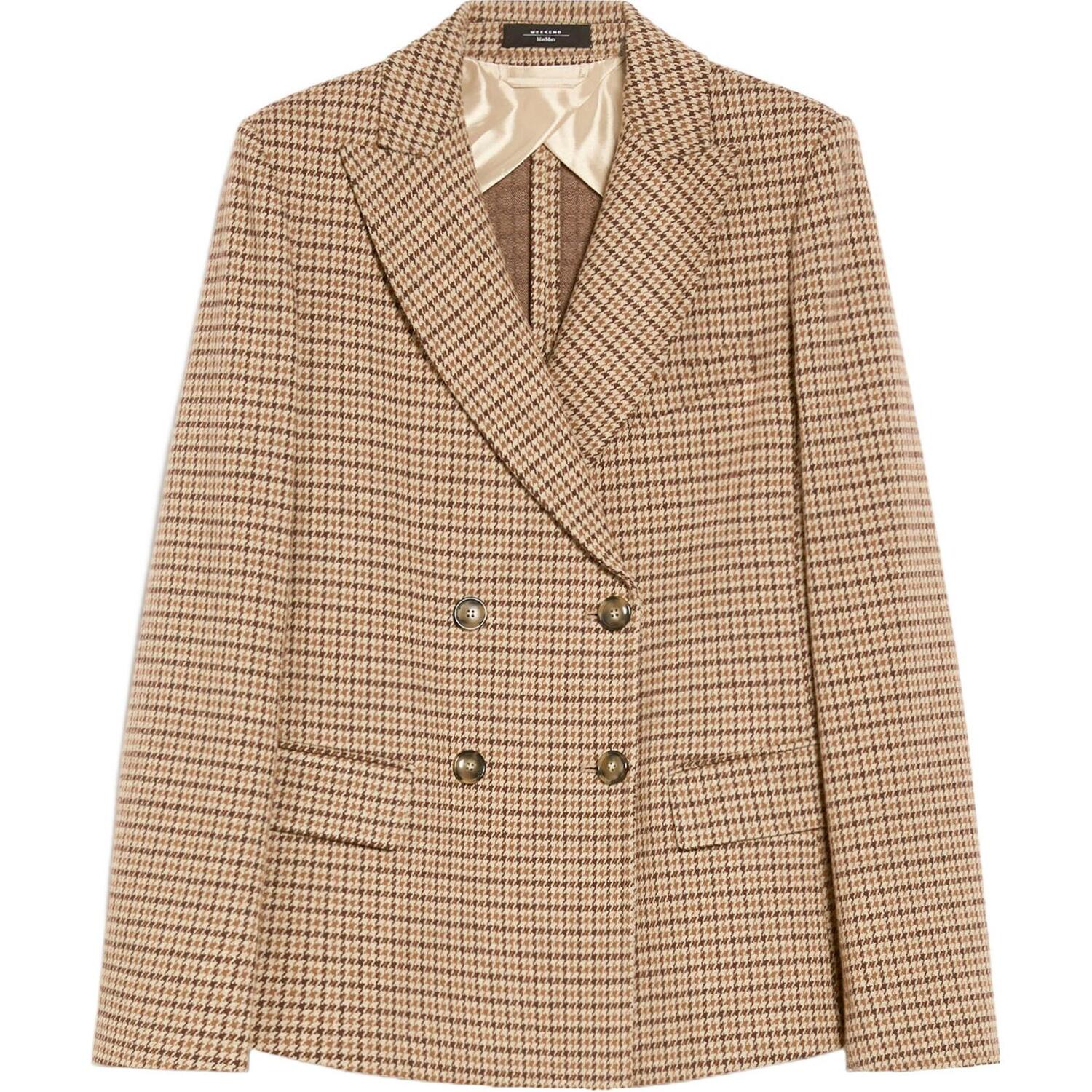 

WEEKEND MaxMara Женский деловой костюм верблюжьего цвета, Camel