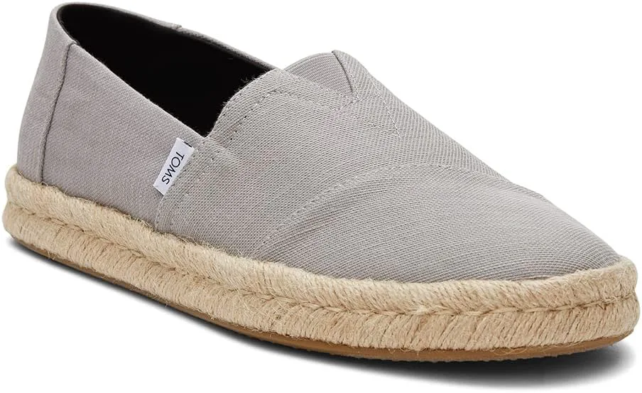 Лоферы Toms Mens Alp Rope 2.0, серый — фото 4