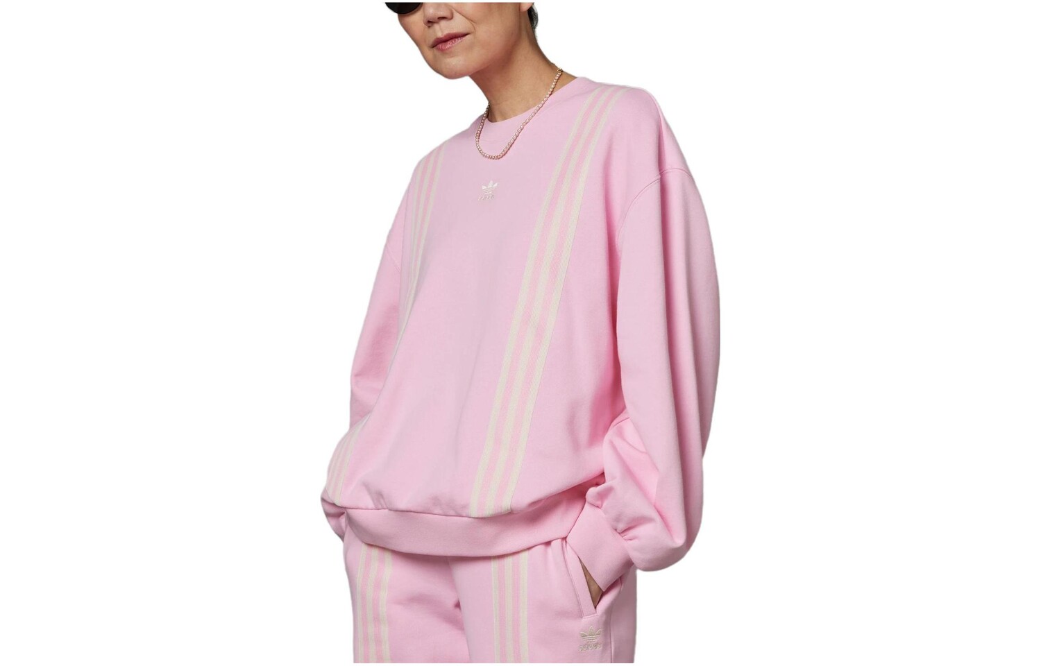 

SS23 Adicolor 70s Retro Series Толстовка женская розовая Adidas Originals