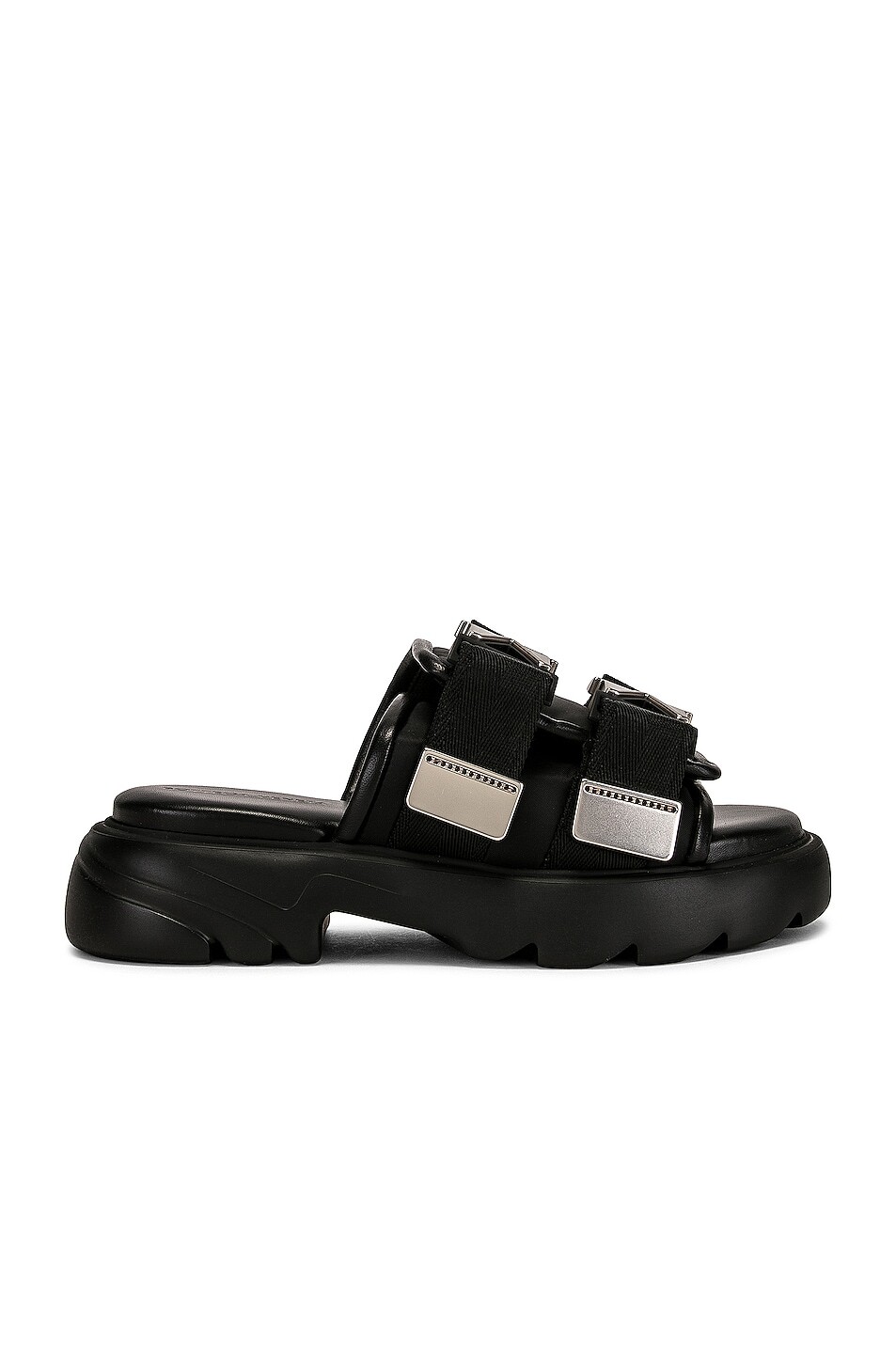 

Сандалии с пряжками Flash Bottega Veneta, черный
