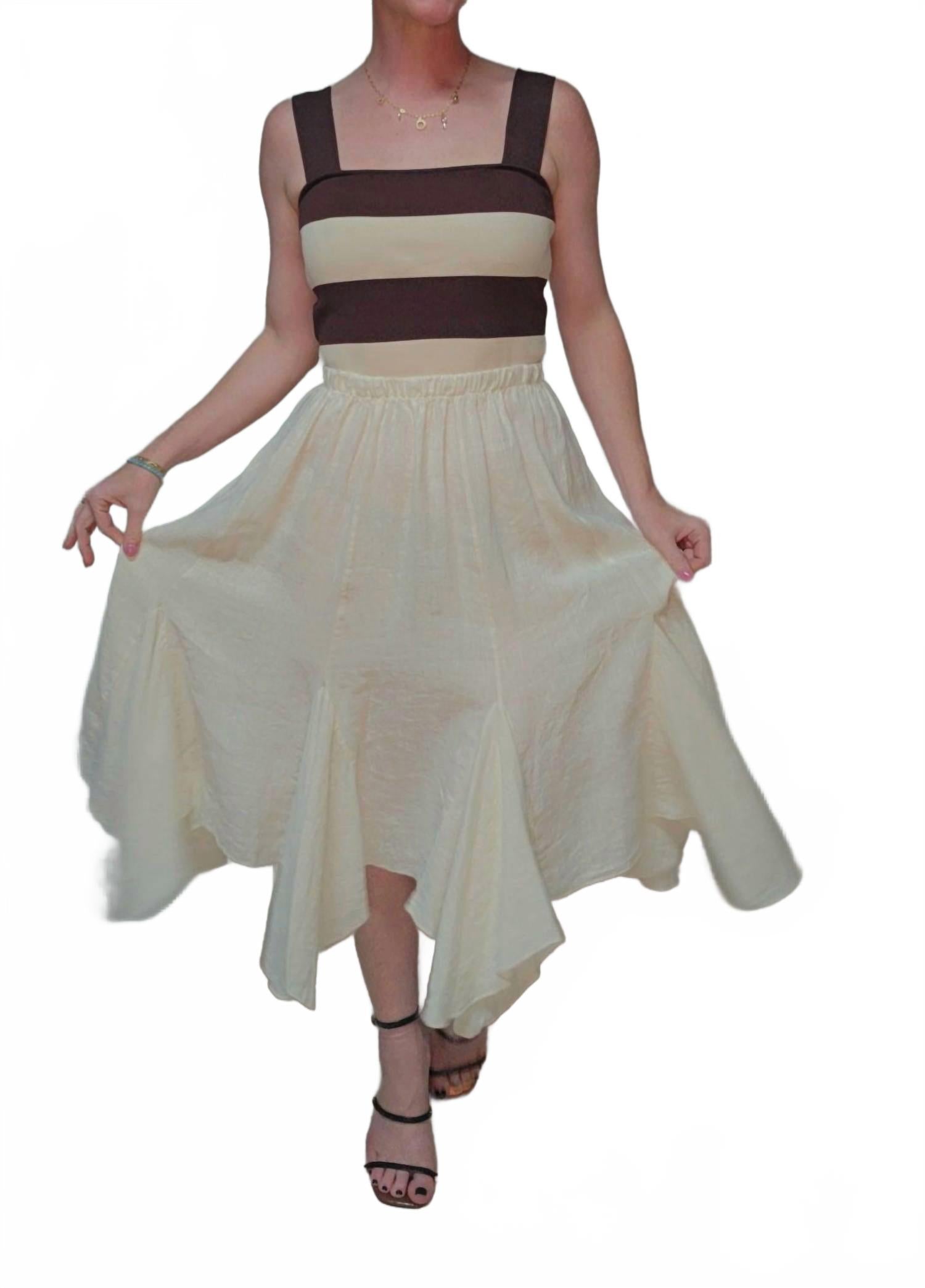 

Платок юбка в белом Scandal Italy