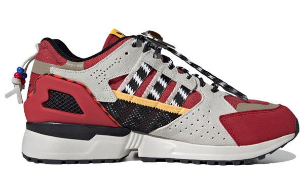 Кроссовки оригинал zx 10000 Adidas, серый — фото 2