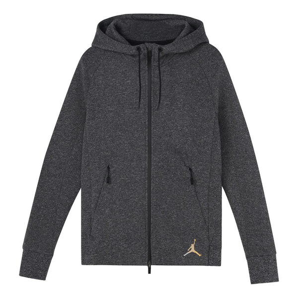 

Куртка Air Jordan Full-Zip Drawstring Jacket Men's Flower Grey, серый