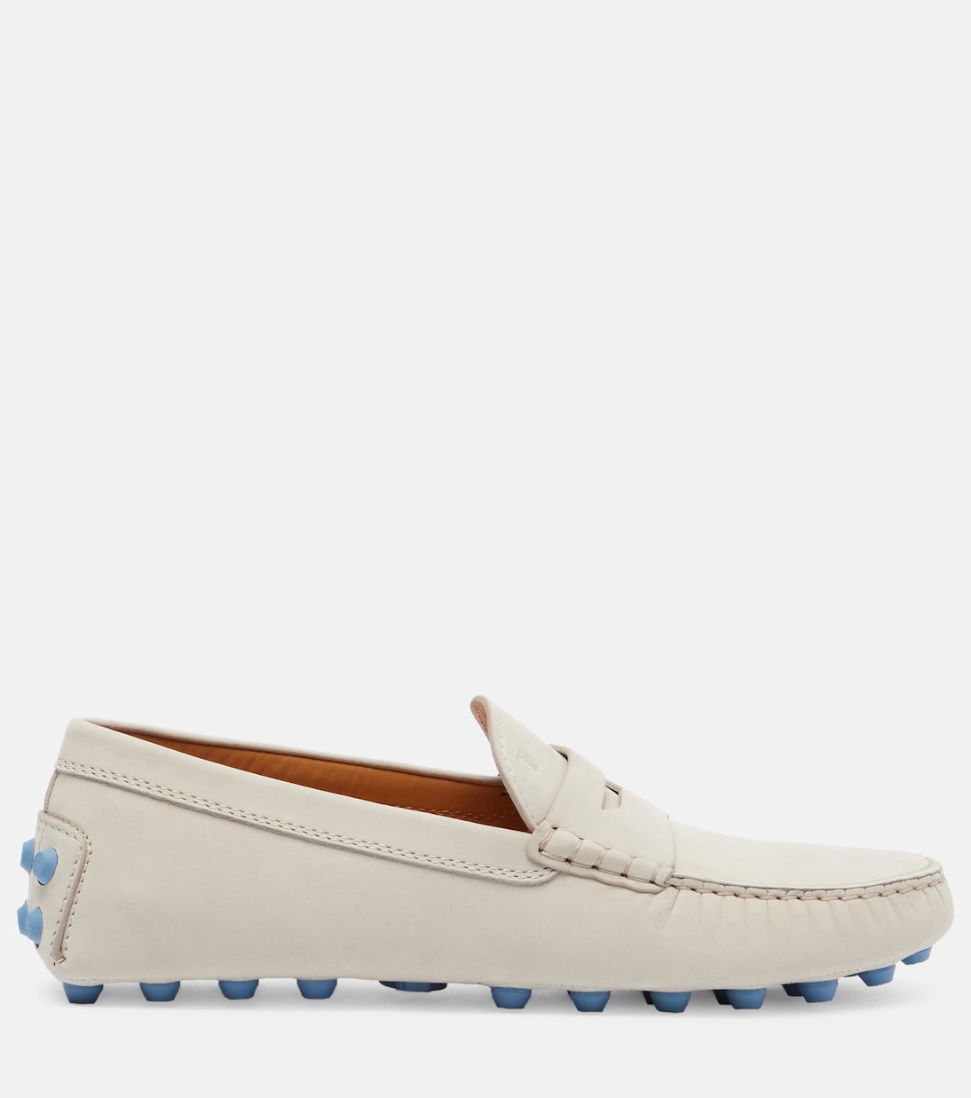 Гоммино Макро кожаные мокасины для вождения Tod's, Mastice — фото 4