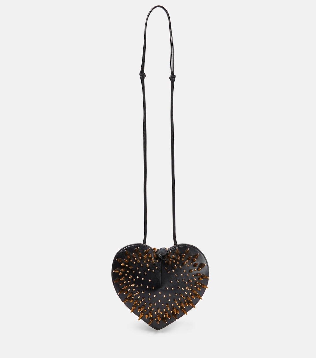

Сумка через плечо Le Coeur с заклепками Alaïa, черный
