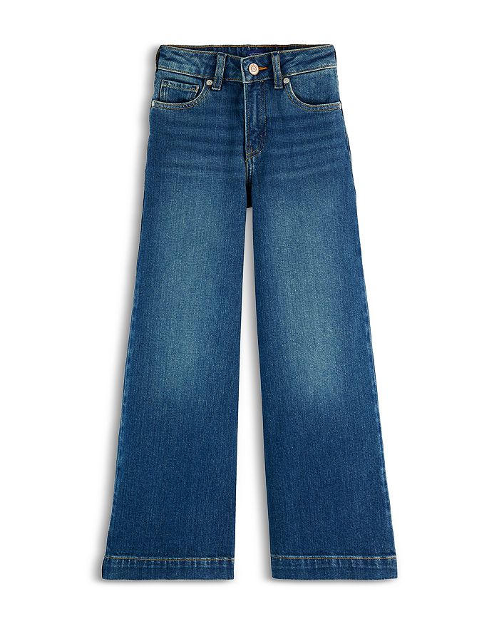 

Джинсы с широкими штанинами Girls' Core the Wave - для малышей и детей постарше Scotch & Soda, синий
