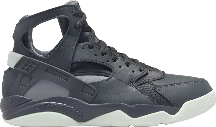 

Кроссовки Air Flight Huarache 'Dark Smoke Grey Barely Green', серый