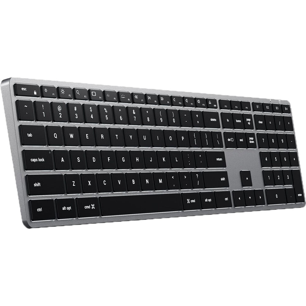 

Клавиатура Satechi Slim X3 Bluetooth с подсветкой (серый космос)