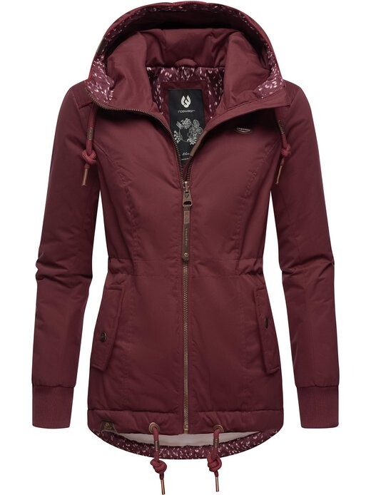 

Зимняя куртка им данка Ragwear, бордовый