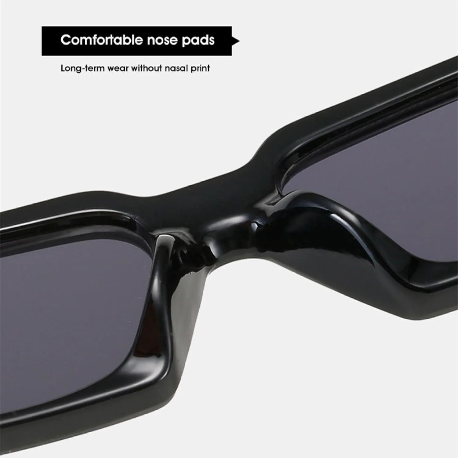 

Классические ретро-солнцезащитные очки прямоугольной формы для женщин и мужчин, модные очки в маленькой оправе с защитой от УФ-излучения UV400 TKKTLLT, Champagne Tea