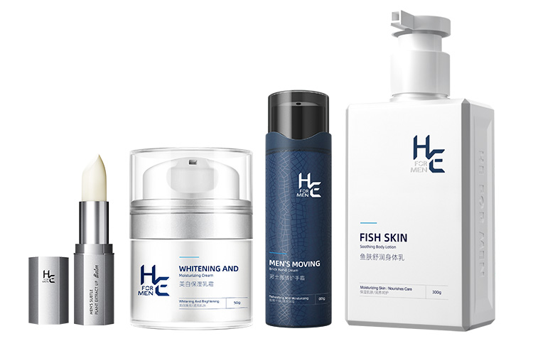 

H&E Мужской бальзам для губ увлажняющий Small Silver Tube/Small Black Tube 3,5г