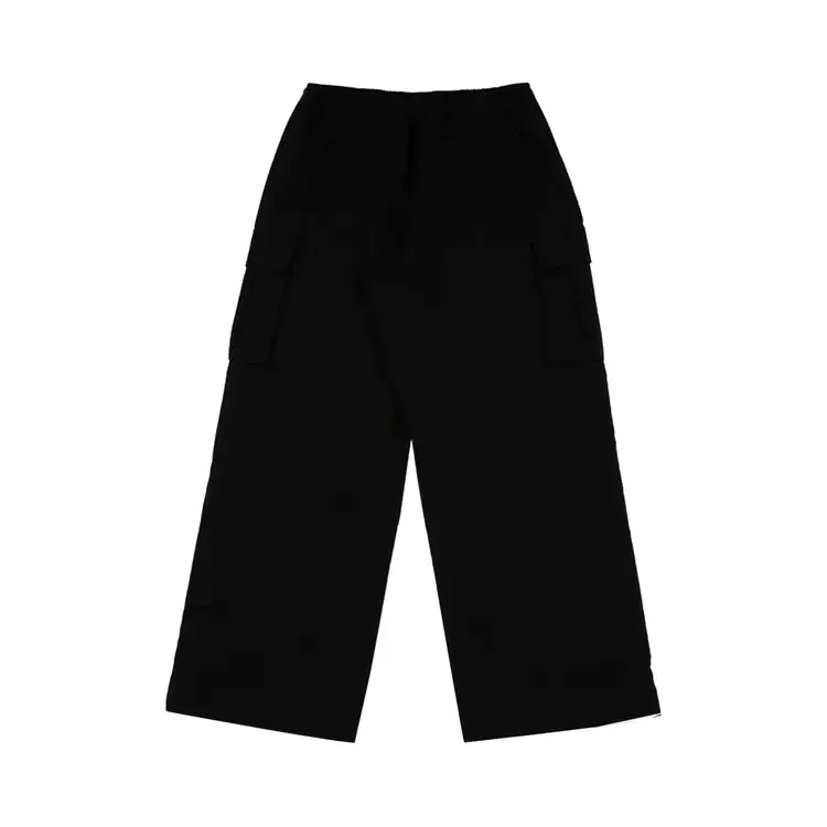 Брюки-карго Nike NSW Oversized Woven Cargo Pants 'Black/Sail' — фото 2
