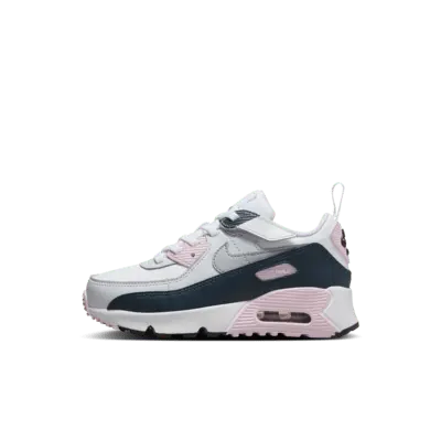 

Кроссовки Nike Air Max 90 EasyOn, цвет White/Pink Foam/Armory Navy/Wolf Grey