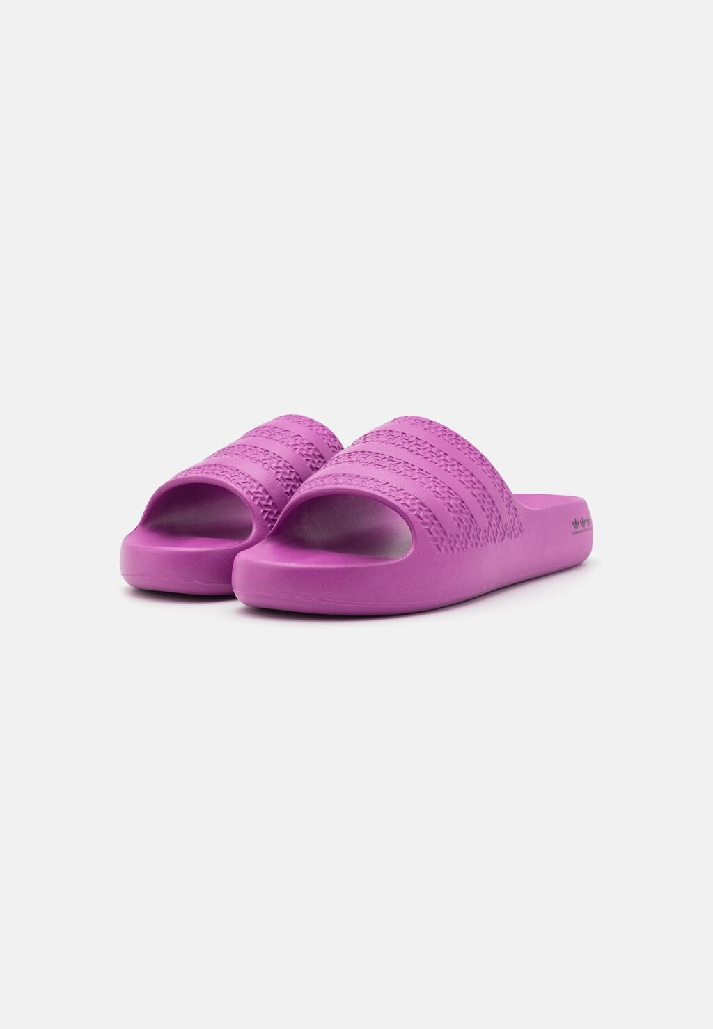 Мюли Adilette Ayoon adidas Originals, фиолетовый взрыв/сердце-черный