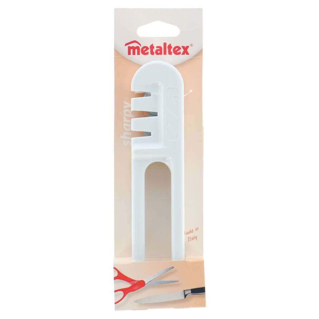 

Точилка для ножей Metaltex 18,5 х 4 см белая