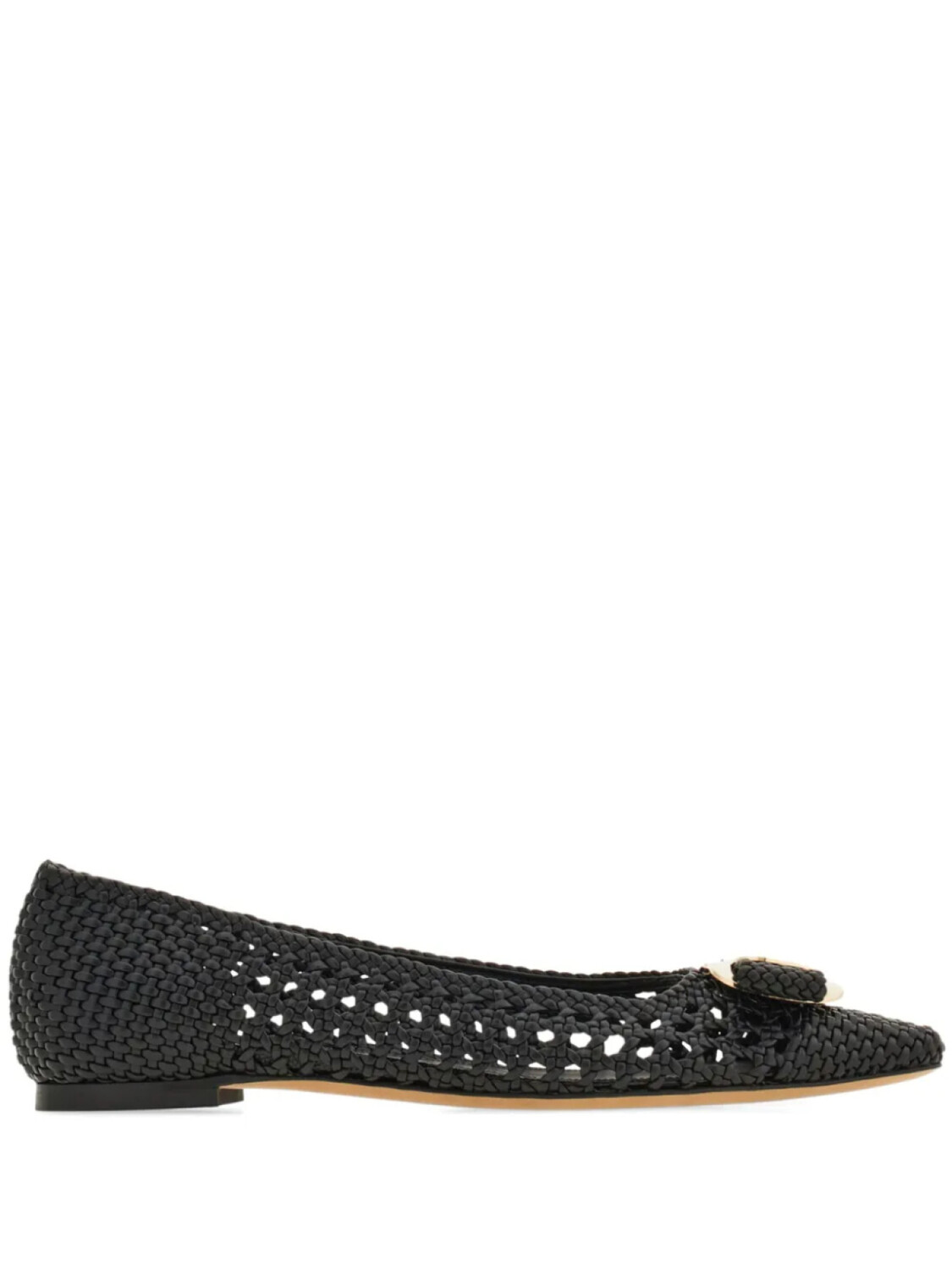 Ferragamo балетки New Vara, черный