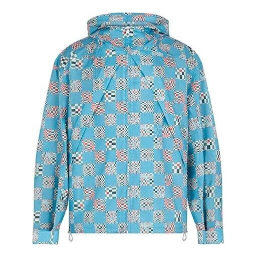 

Куртка lv ss21 monogram solid color casual jacket for men blue Louis Vuitton, синий