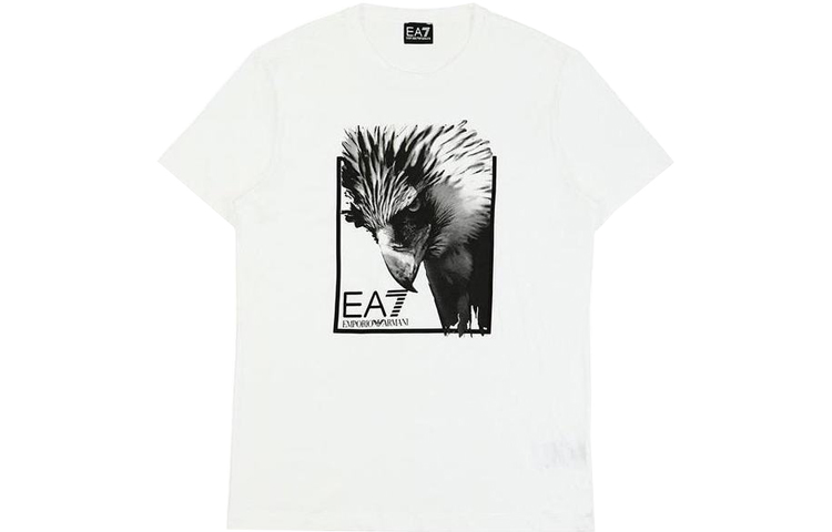 

EMPORIO ARMANI Футболка мужская EA7 SS22 белая