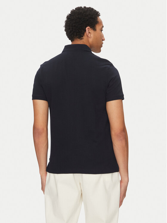 Рубашка поло стандартный крой Vertical MW0MW38951 Tommy Hilfiger, синий — фото 3