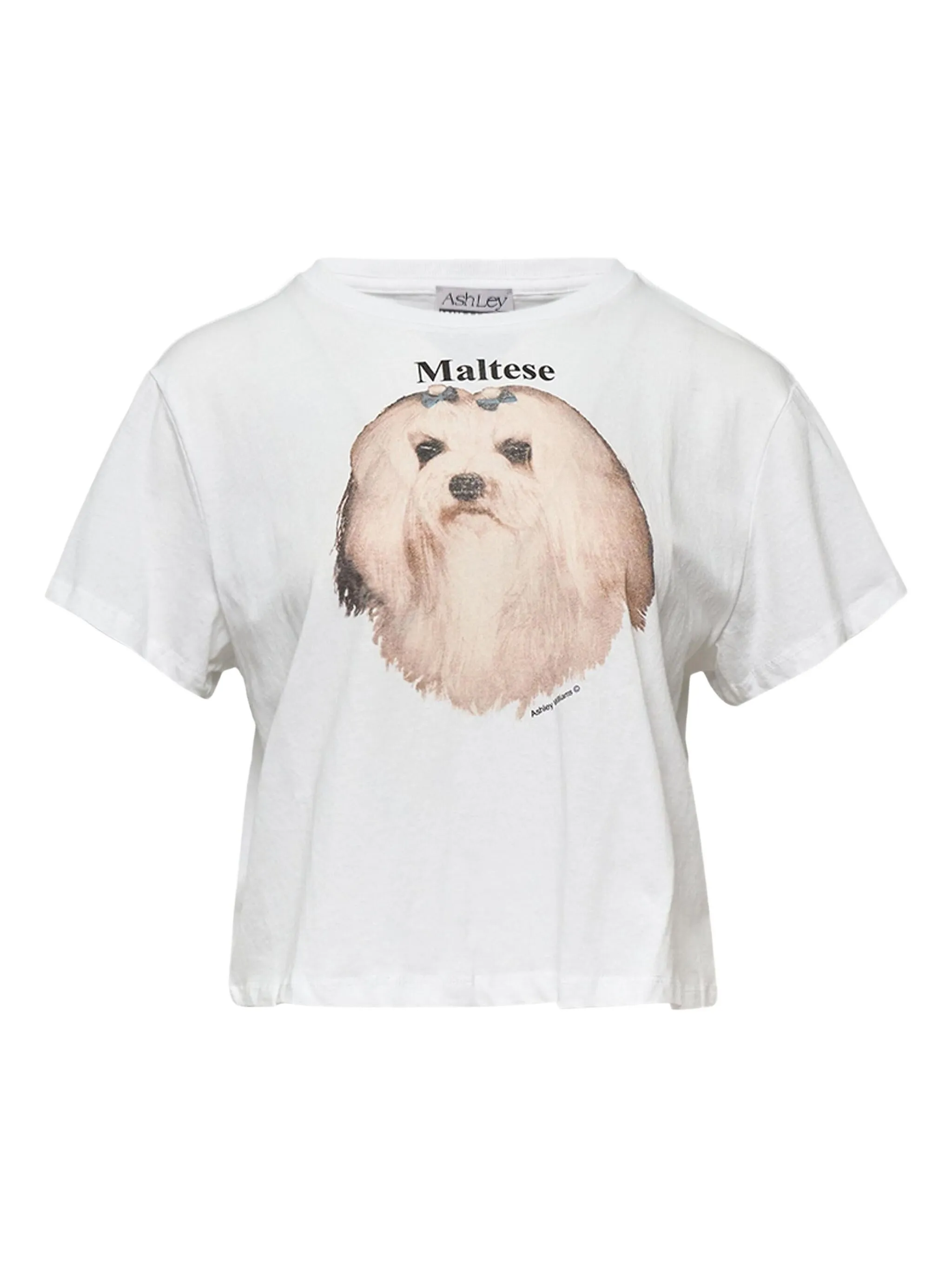 

Футболка с принтом Ashley Williams, белый