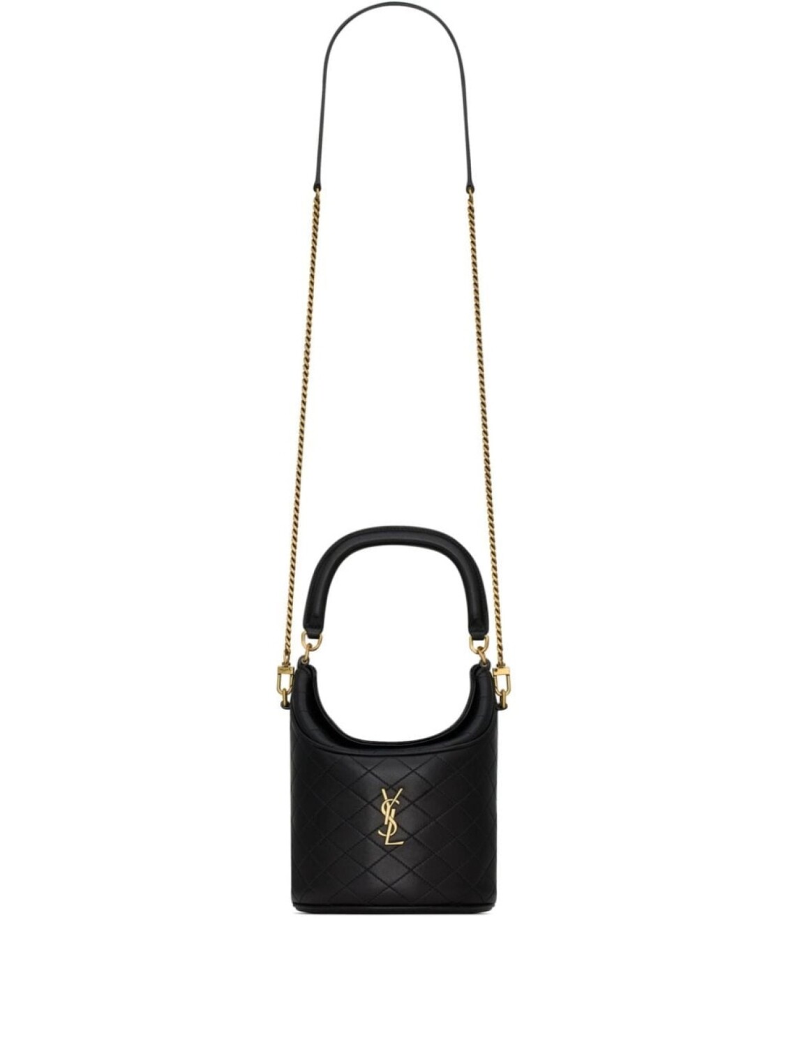 

Сумка-ведро Saint Laurent Gaby мини, черный