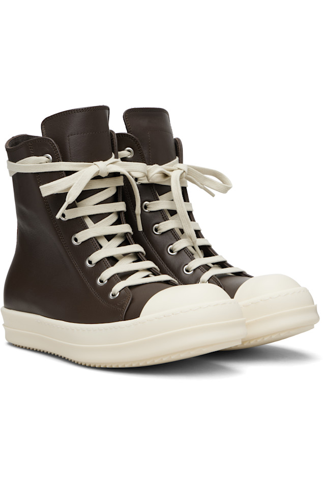 Rick Owens Кроссовки Brown Temple — фото 4