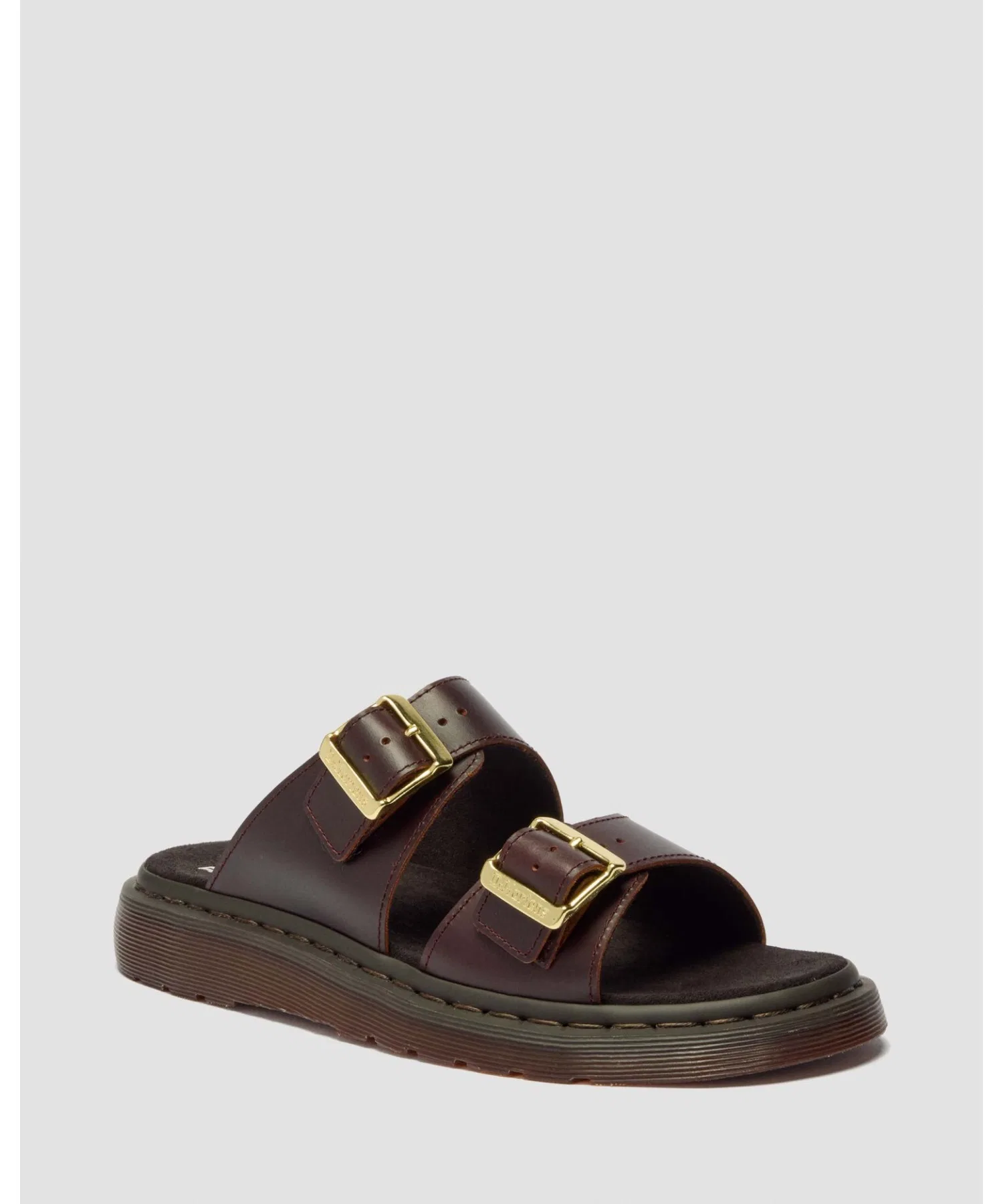 Мужские сандалии Dr. Martens JOSEF из натуральной кожи коричневые