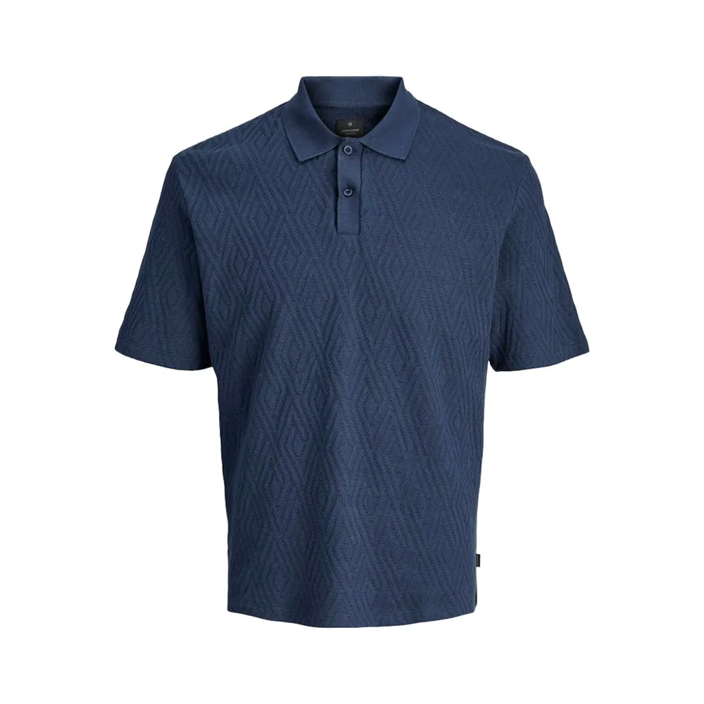 

Поло с коротким рукавом Jack & Jones Newtrent, синий