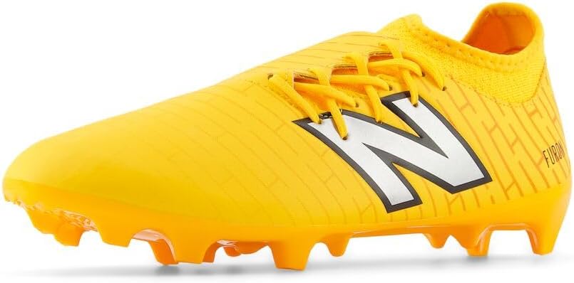 

Футбольные бутсы New Balance мужские Furon V7 Dispatch FG, Sun Glow/Metallic Silver/Black