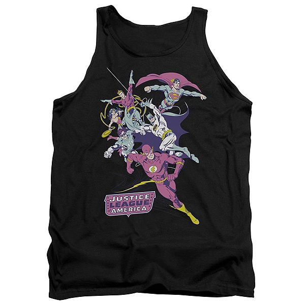 

Футболка-майка Justice League of America Colorful League Licensed Character