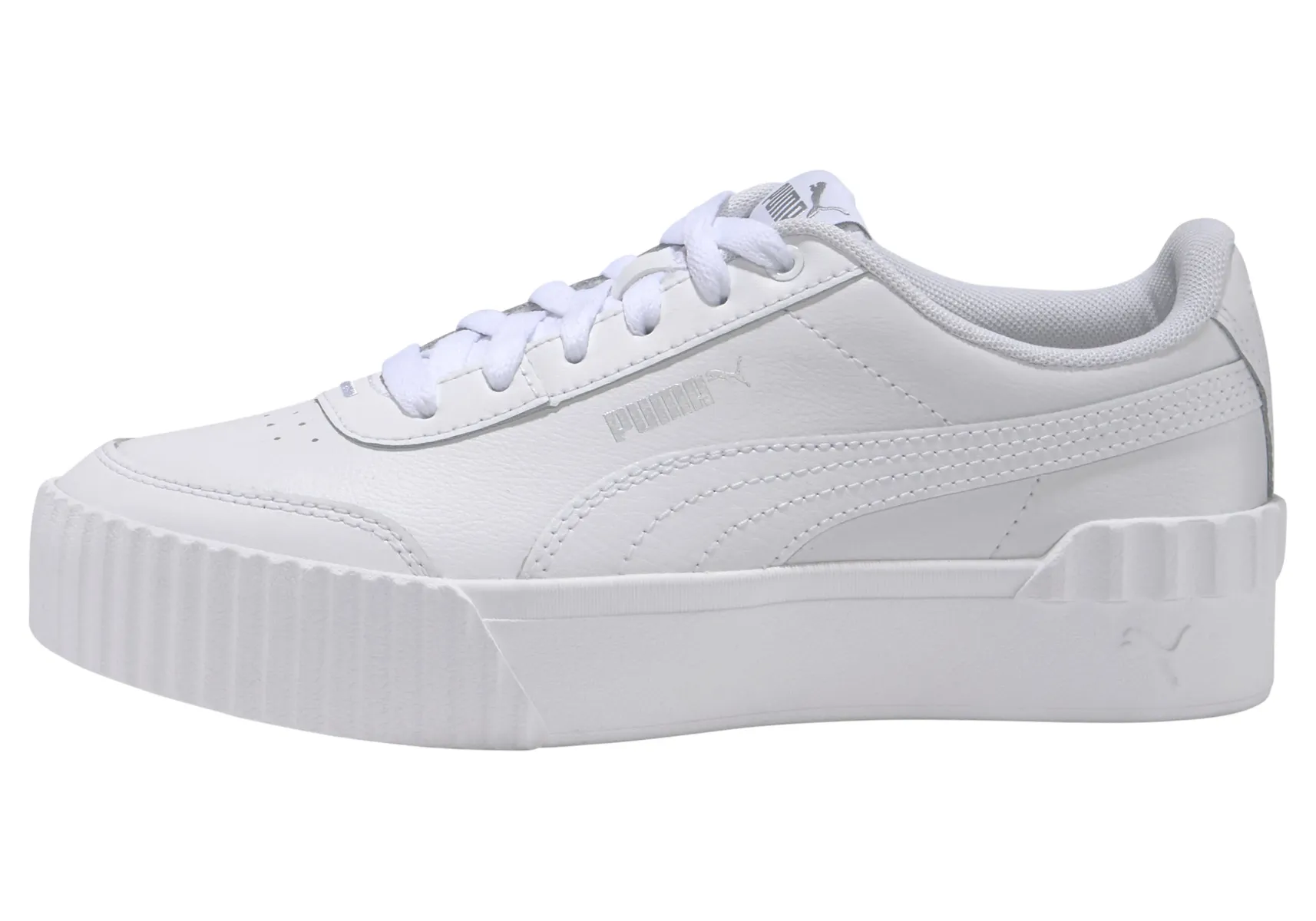 Кроссовки PUMA "CARINA LIFT TW", цвет Puma White- Puma White — фото 2