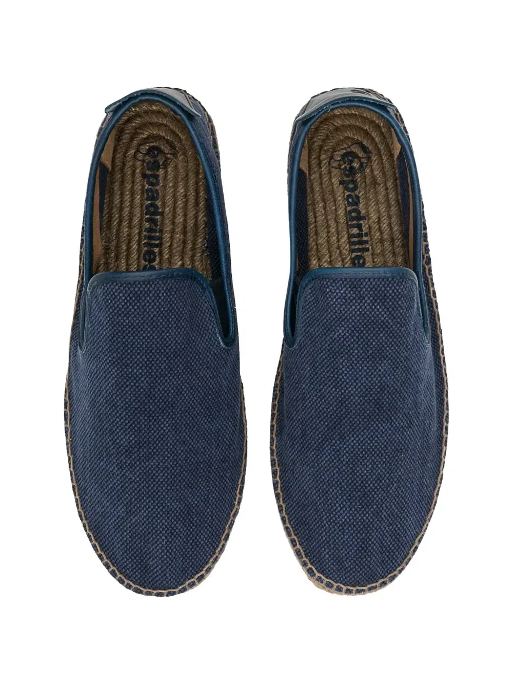 Vanni 2979, эспадрильи с плетеной текстурой Espadrilles, синий — фото 3