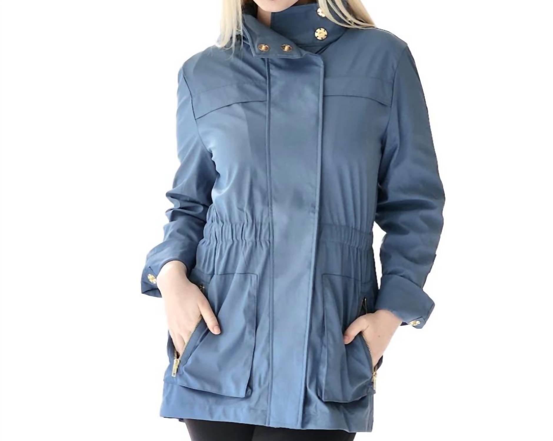 

Дождевик Tess в голубом цвете Ciao-Milano